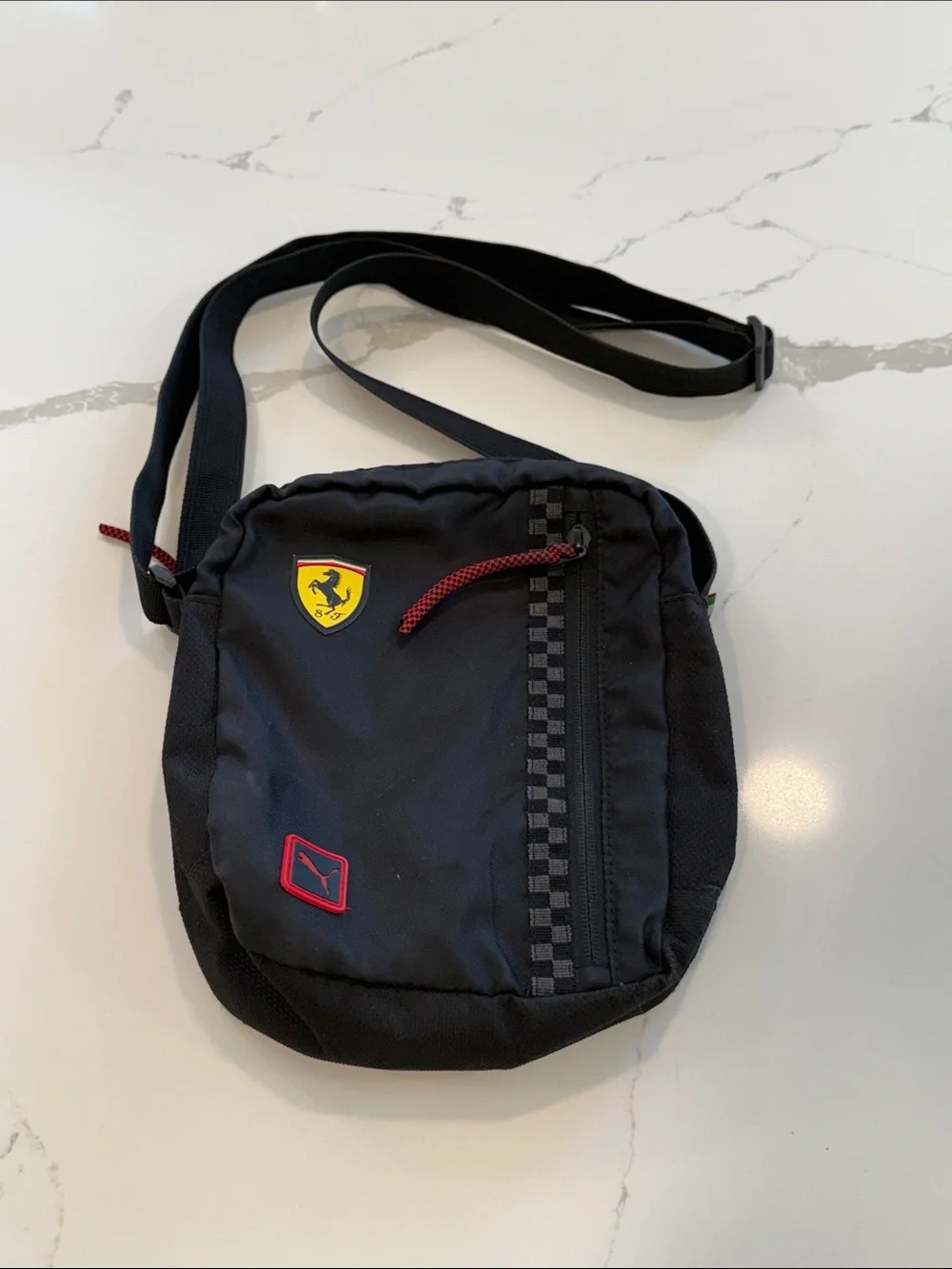 Official Ferrari Product Puma Crossbody Messenger Bag